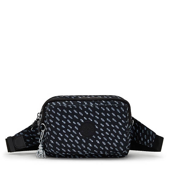 Kipling Abanu Multi Printed Convertible Crossbody Taske Sort | DK 1031UZ